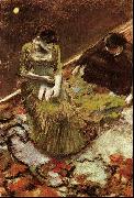 Edgar Degas Avant l'Entree en Scene oil painting picture wholesale